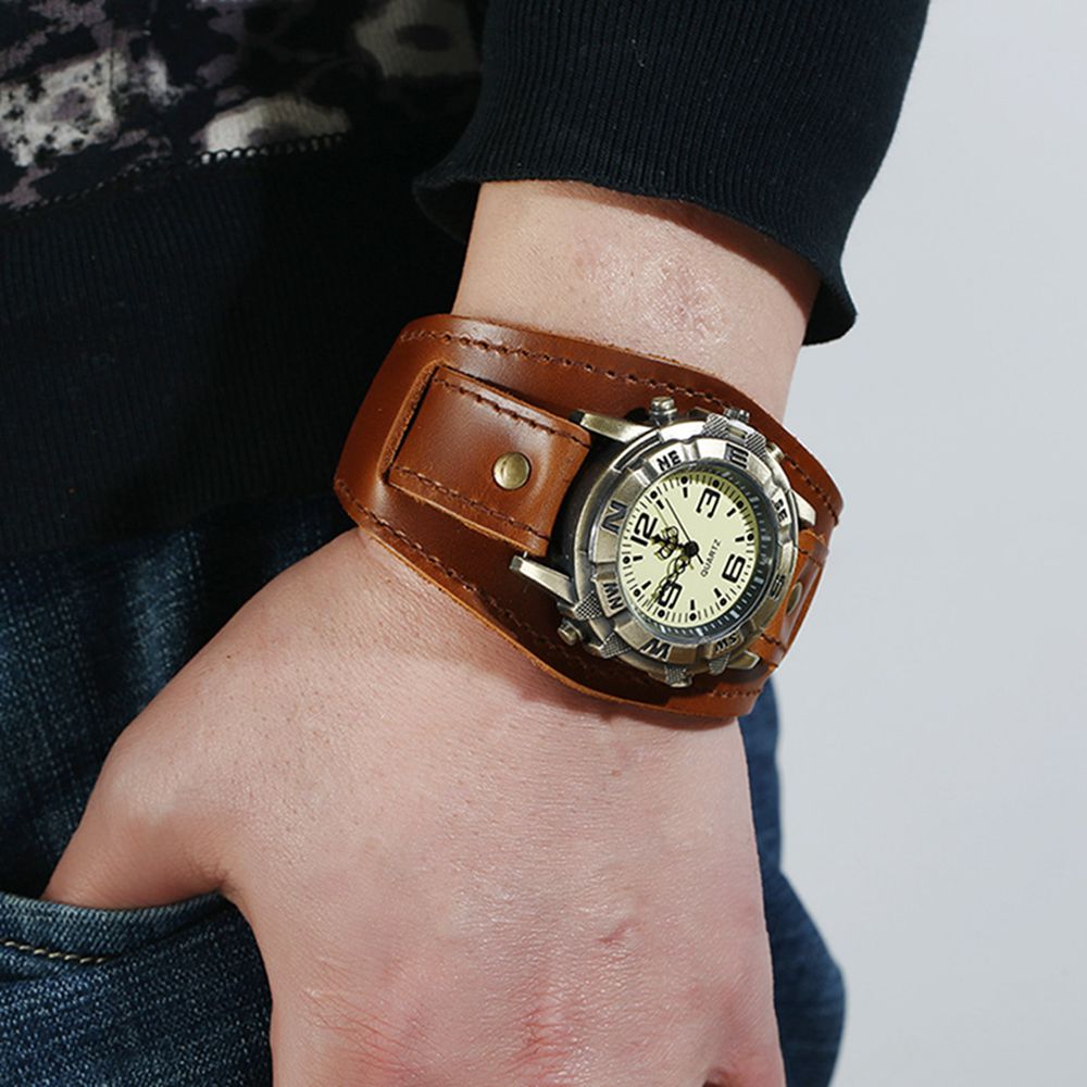 PartyKindom Montre Homme Bois Et Cuir Bracelet Montre Quartz Léger pour Cadeaux Anniversaire Et PartyKindom Montre Homme Bois Et Cuir Bracelet Montre Quartz Léger pour Cadeaux Anniversaire Et