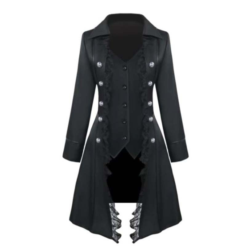 Veste Longue Gothique Femme Steampunk-Universe - Main Image