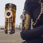 Manchette Steampunk <br> Armure de garde mecanique