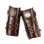 Poignet Steampunk <br> Armure de garde mecanique