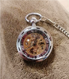Montre À Gousset Steampunk<br> Mécanique À Nue