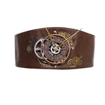 Ceinture Steampunk <br> Horloge