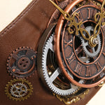 Ceinture Steampunk <br> Horloge