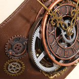 Ceinture Steampunk <br> Horloge