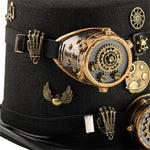 Chapeau steampunk <br> Oeil et Engrenages