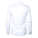 Chemise Victorienne Blanche avec Col