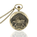 Montre À Gousset Steampunk <br> Bateau