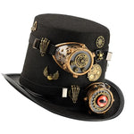 Chapeau steampunk <br> Oeil et Engrenages