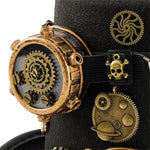 Chapeau steampunk <br> Oeil et Engrenages