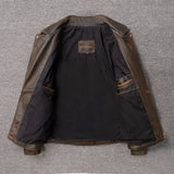 Blouson Steampunk Marron Homme