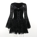 Robe Steampunk <br> Gothique en Dentelle