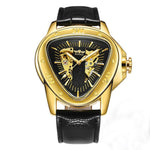 Montre Triangulaire Homme or