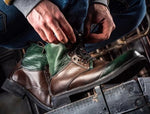 Laçage des Chaussures Hautes Steampunk Homme 