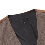 Doublure du Gilet Homme Vintage Tweed