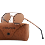 Lunettes Steampunk <br> Round Brown