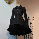 Robe Inspiration Victorienne Noire