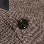 Bouton du Gilet Homme Vintage Tweed