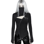 Mannequin Haut Noir Gothique