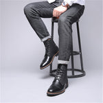 Mannequin Chaussures Victorienne Homme Noir