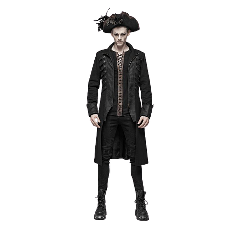 Manteau steampunk homme sale