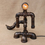 Steampunk Roboter Lampe | Steampunk-Universe