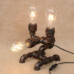 Lampe Industrielle Tuyaux | Steampunk-Universe