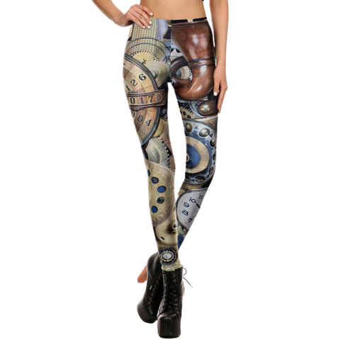 Legging Sport Original Femme Steampunk Universe