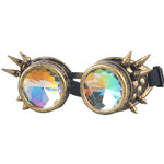 Steampunk Goggles Spikes bronze