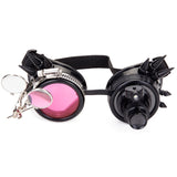 Steampunk Light Goggles noir