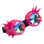 Steampunk Goggles Spikes rose