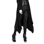 Pantalon Noir Femme Gothique porté