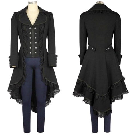 Redingote Femme Gothique