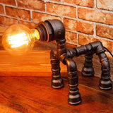 Lampe Robot Industriel Noir
