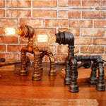 Lampe Robot Industriel | Steampunk-Universe