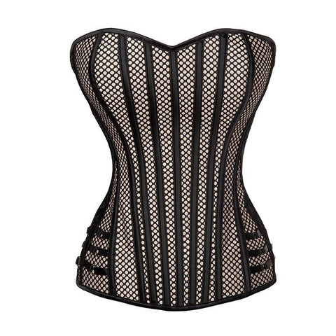 Corset Pour Femme FELINAT - Noir, Largeur 12 Cm - Fermeture Facile, Dos élastique - Pour Cosplay, Fête, Quotidien - 7