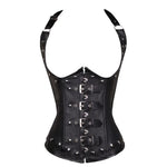 Corset Steampunk Femme Cuir