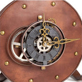 Décoration sac horloge steampunk
