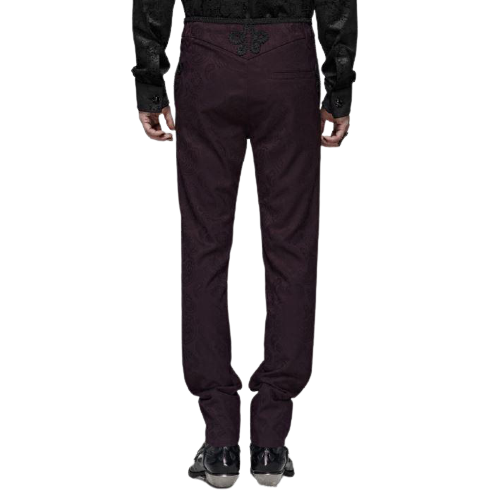 Pantalon Victorien Steampunk Gothique Homme - Style Vintage Médiéval - Pour Cosplay, Fête, Halloween - 11
