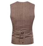 Dos Gilet Costume Homme Steampunk