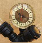 Horloge Steampunk Lampe Design 