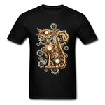 T-Shirt Cat Robot | Steampunk-Universe